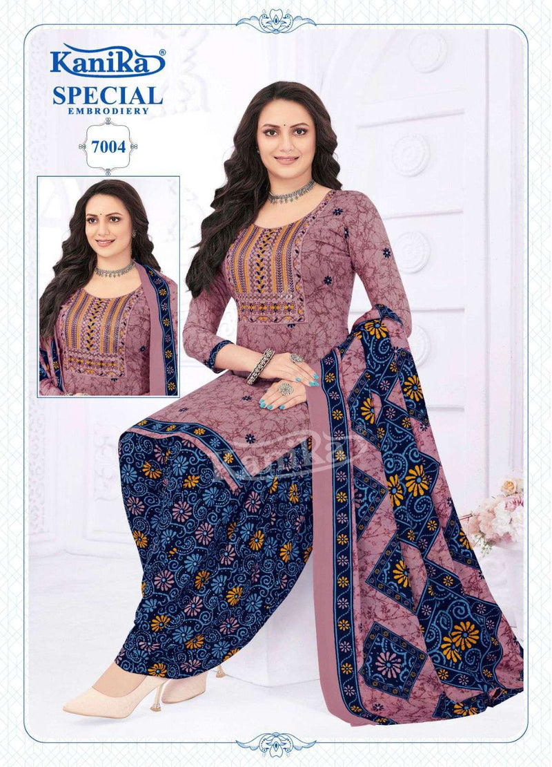 Kanika Special Embroidery Vol 7 Cotton Daily Wear Salwar Suit