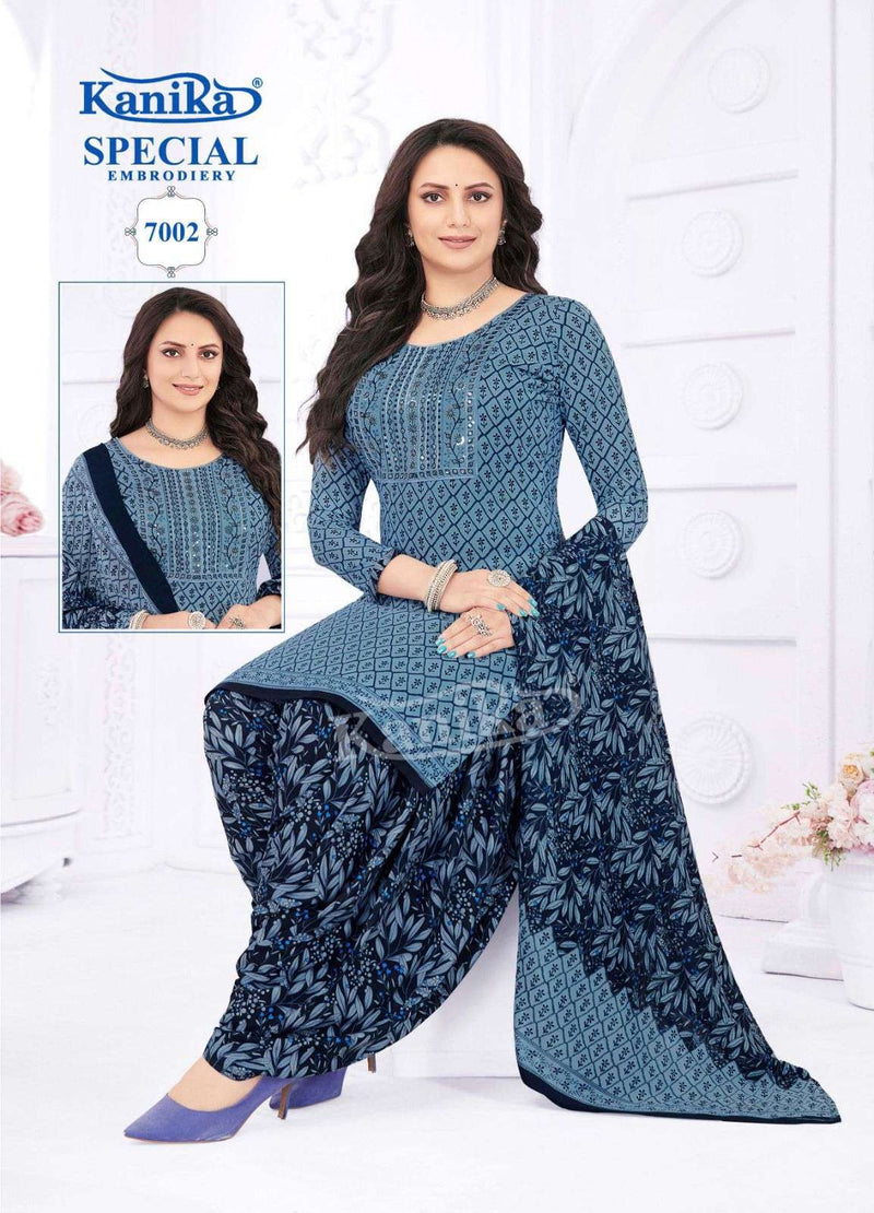 Kanika Special Embroidery Vol 7 Cotton Daily Wear Salwar Suit