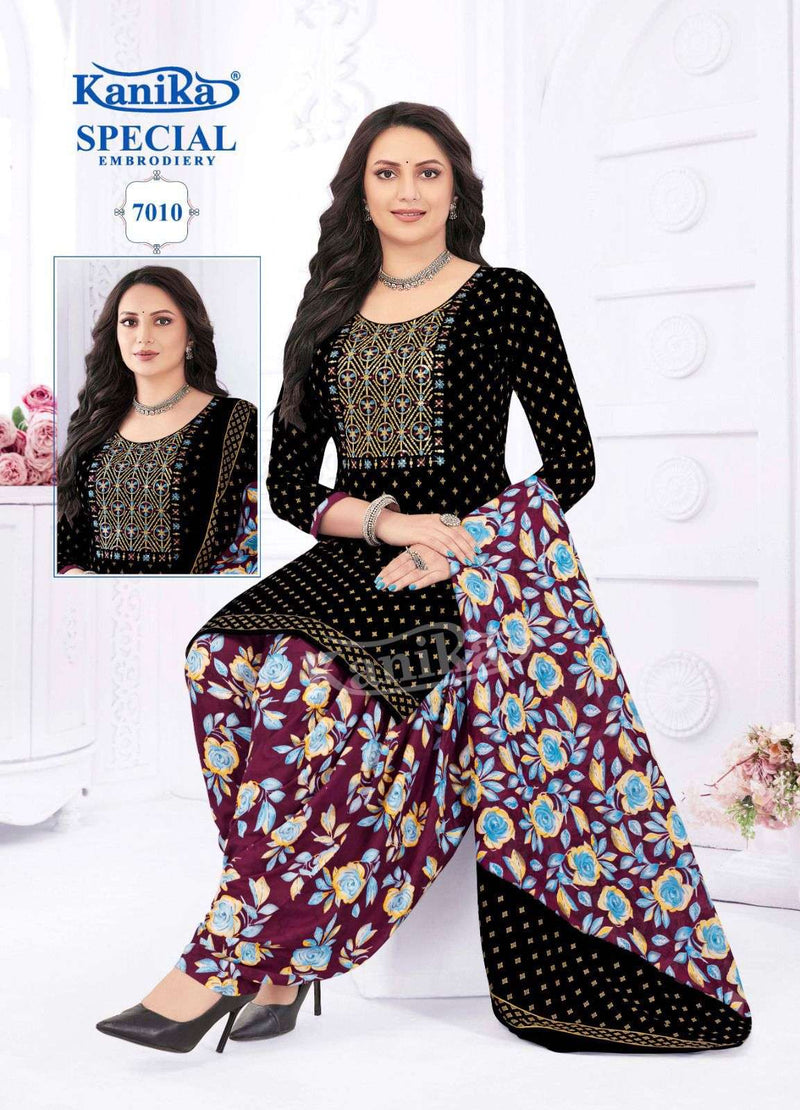 Kanika Special Embroidery Vol 7 Cotton Daily Wear Salwar Suit