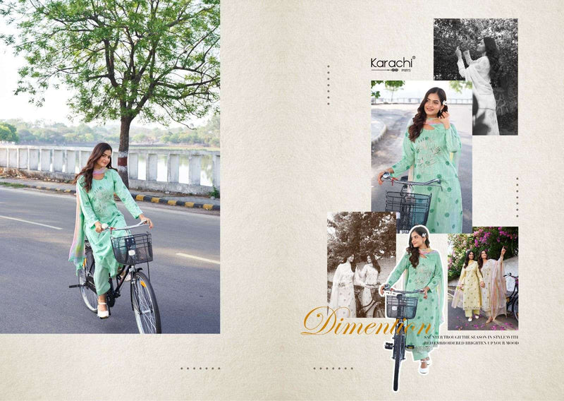 Karachi Prints Suhana Safar Vol 1 Lawn Cotton With Print & Embroidery Unstitched Salwar Suit