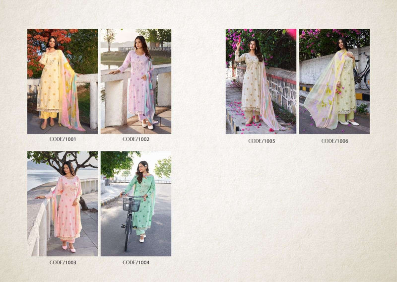 Karachi Prints Suhana Safar Vol 1 Lawn Cotton With Print & Embroidery Unstitched Salwar Suit
