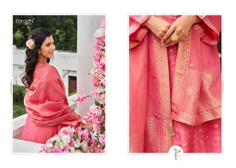 Kesar Karachi Prints Bahaar Kanjivaram Silk Heavy Designer Salwar Suit