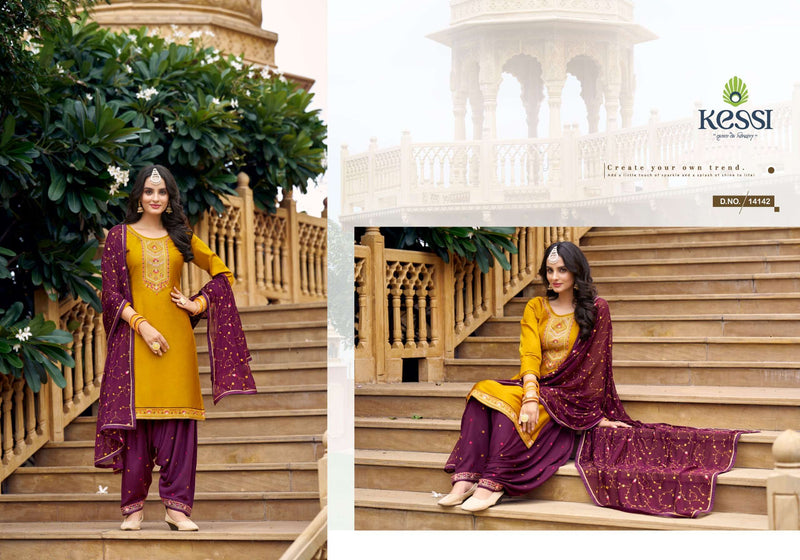 Kessi Fabrics Patiala House Vol 100 Jam Silk Festiv Wear Salwar Suit