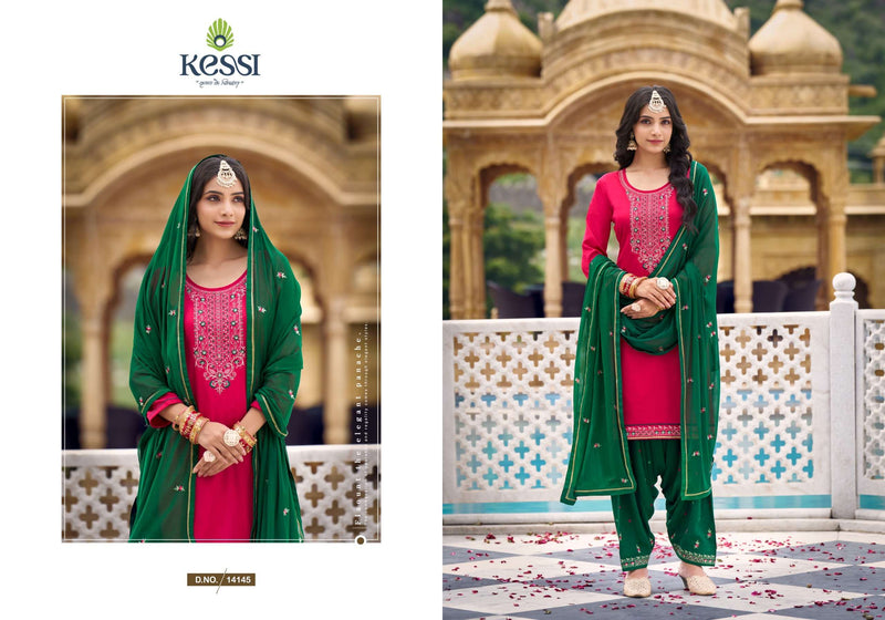 Kessi Fabrics Patiala House Vol 100 Jam Silk Festiv Wear Salwar Suit