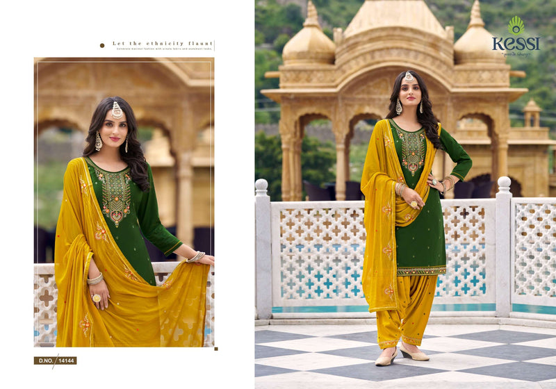 Kessi Fabrics Patiala House Vol 100 Jam Silk Festiv Wear Salwar Suit