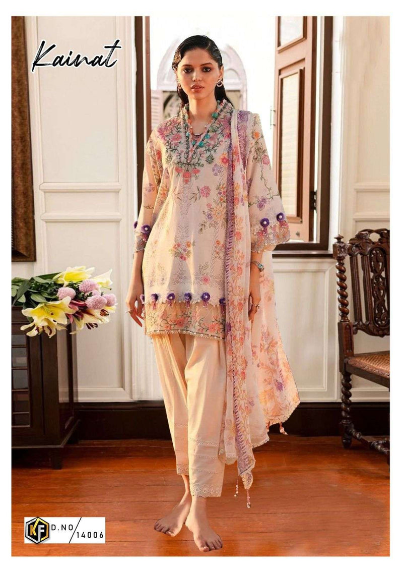 Keval Fab Kainat Vol 14 Lawn Cotton Print Daily Wear Salwar Kameez