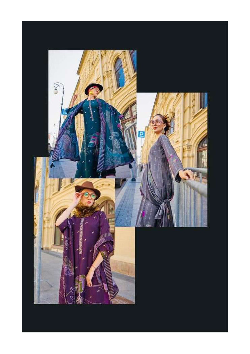 Kilory Flora Viscose Musline Digital Foil Print Fancy Party Wear Salwar Suit