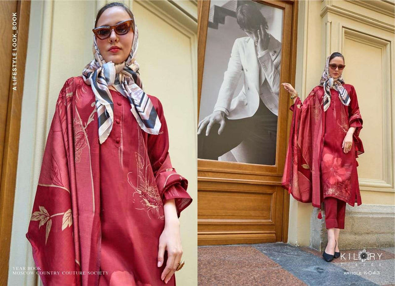Kilory Trendz Prada Viscose Musline Digital Fancy Salwar Suit