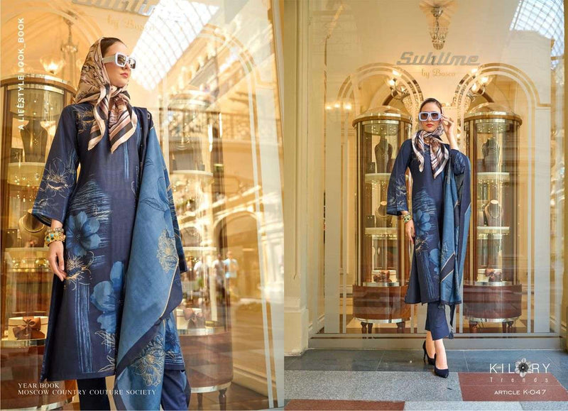 Kilory Trendz Prada Viscose Musline Digital Fancy Salwar Suit