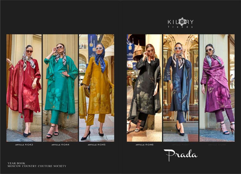 Kilory Trendz Prada Viscose Musline Digital Fancy Salwar Suit