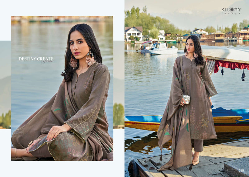 Kilory Trendz Zainab Viscose Musline Digital Foil Print With Fancy Embroidery Work Salwar Suit
