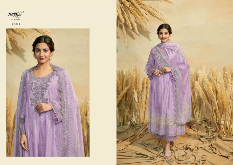 Kimora Heer Husniya Adorable Digital Print With Work Salwar Kameez Material Catalog