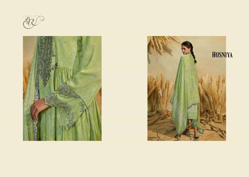 Kimora Heer Husniya Adorable Digital Print With Work Salwar Kameez Material Catalog