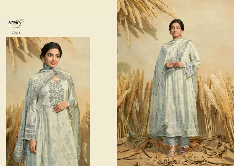 Kimora Heer Husniya Adorable Digital Print With Work Salwar Kameez Material Catalog