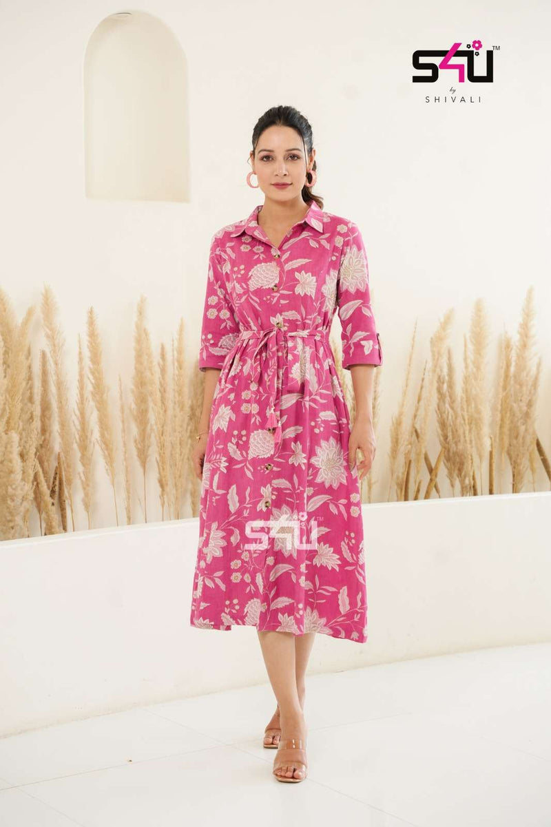 Knot It Up Vol 3 By S4u Shivali Fancy Midis Like Shirt Dresses