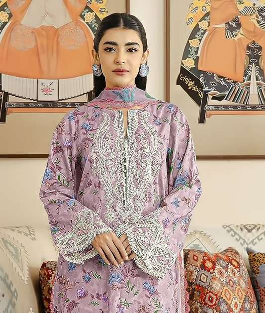 Kross Kulture Kk 2014 Cotton Print Embroidery Patches Fancy Salwar Kameez