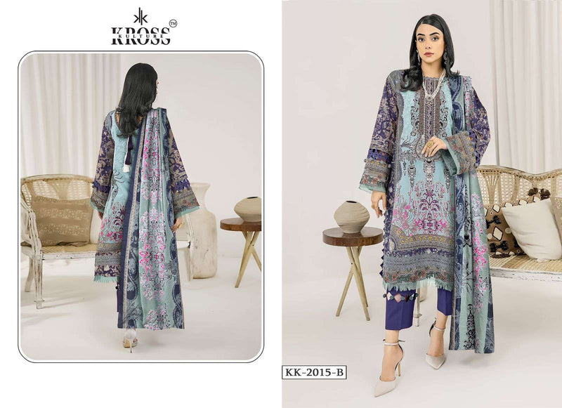Kross Kulture Kk 2015 Cotton Embroidery Patches Salwar Kameez
