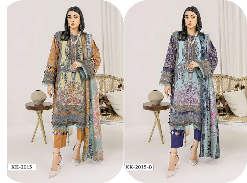 Kross Kulture Kk 2015 Cotton Embroidery Patches Salwar Kameez