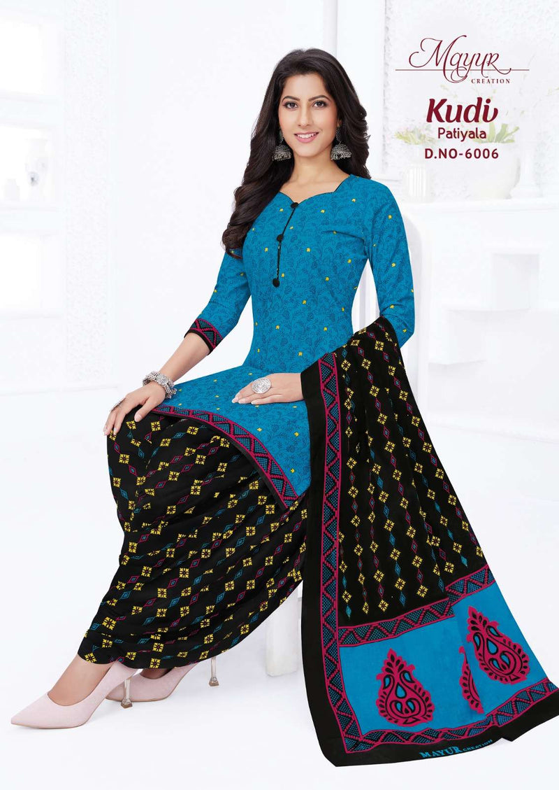 Kudi Patiyala Vol 6 By Mayur Creation Amazing Designs Readymade Patiala Style Salwar Kameez