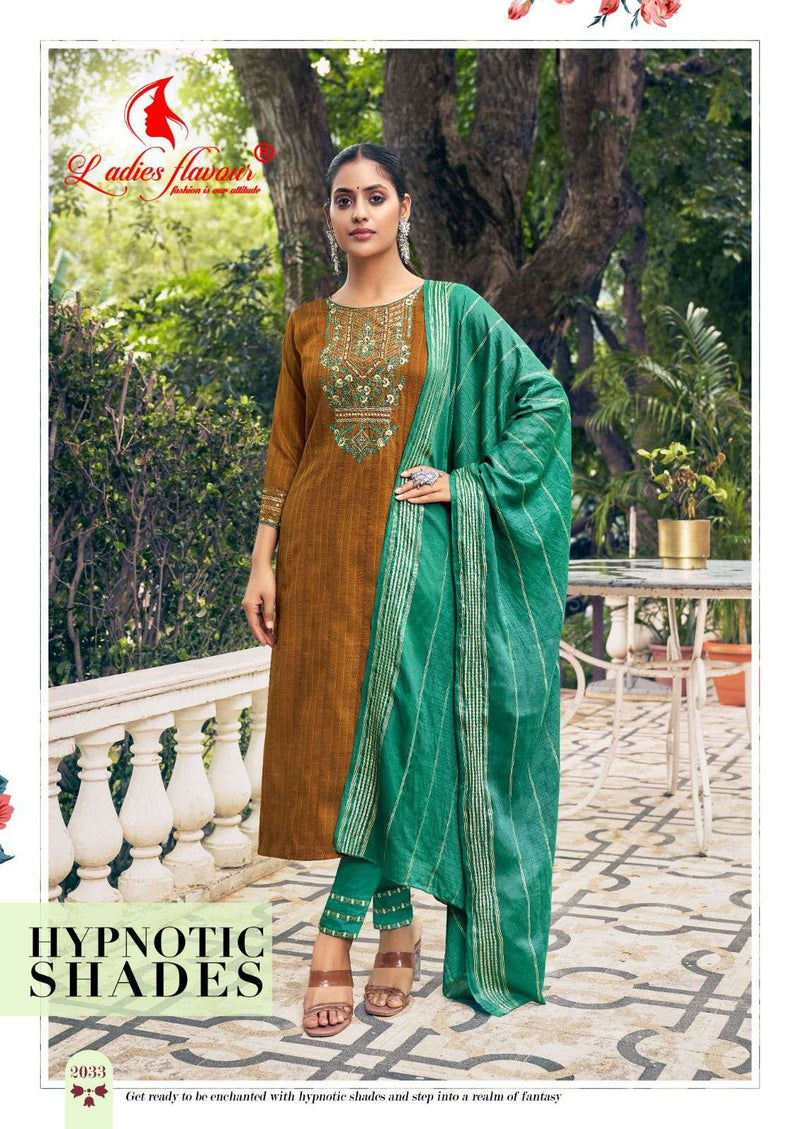 Ladies Flavour Parampara Vol 2 Heavy Chinon Sequnce Work Fancy Kurti