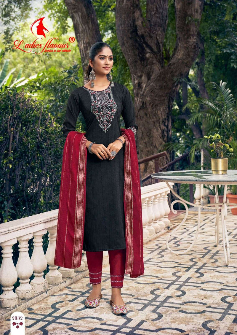 Ladies Flavour Parampara Vol 2 Heavy Chinon Sequnce Work Fancy Kurti