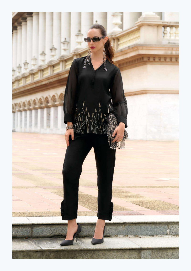 Lady Leela Marbles Vol 5 Viscose  Handwork Fancy Co Ord Set