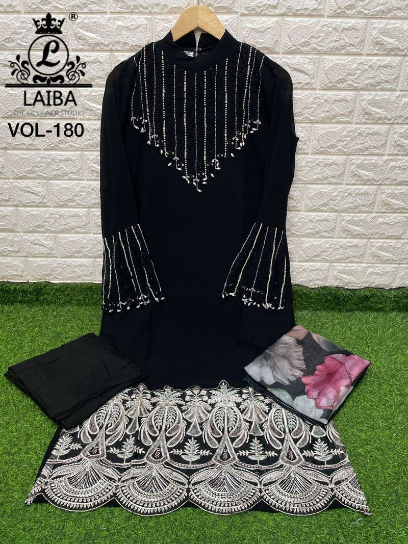 Laiba Am Vol 180 Dark Colors Readymade Fancy Pakistani Salwar Kameez