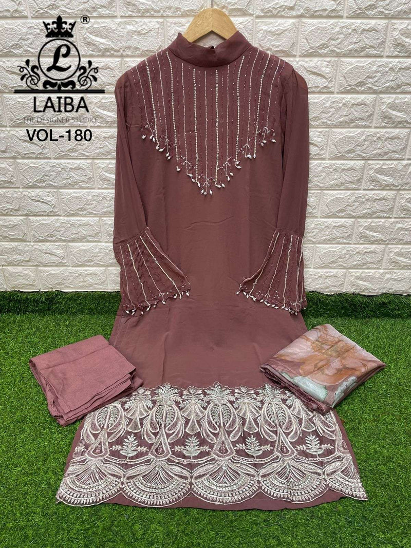 Laiba Am Vol 180 Dark Colors Readymade Fancy Pakistani Salwar Kameez