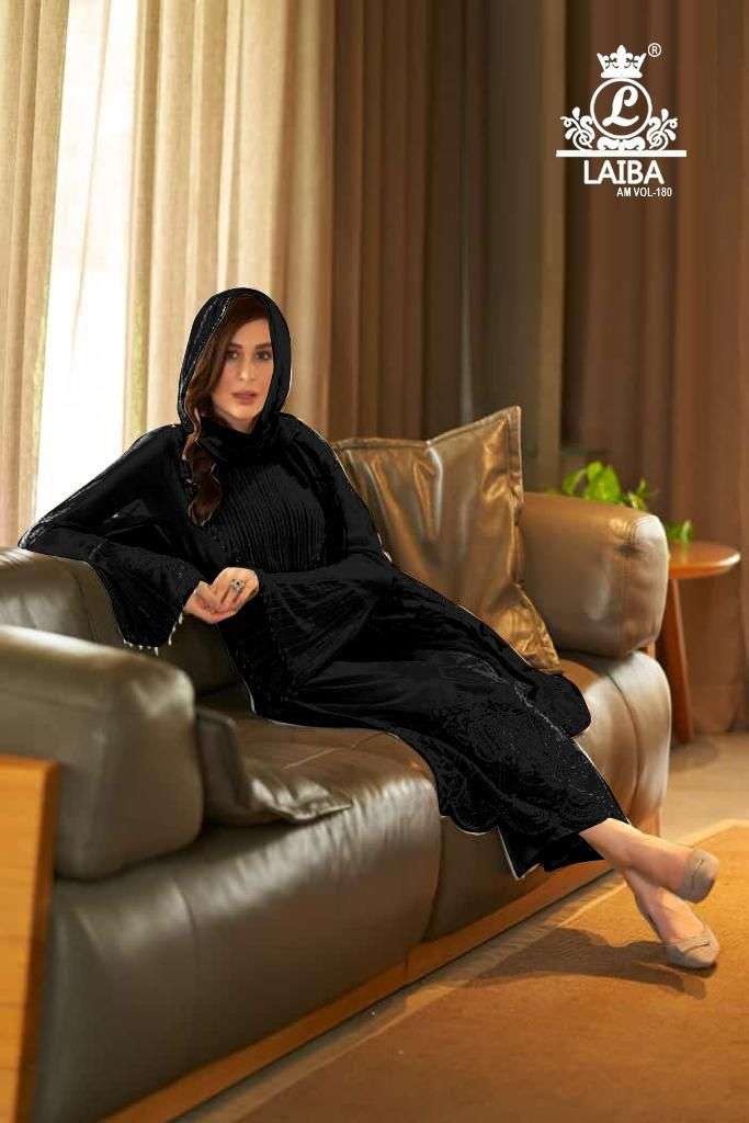 Laiba Am Vol 180 Dark Colors Readymade Fancy Pakistani Salwar Kameez