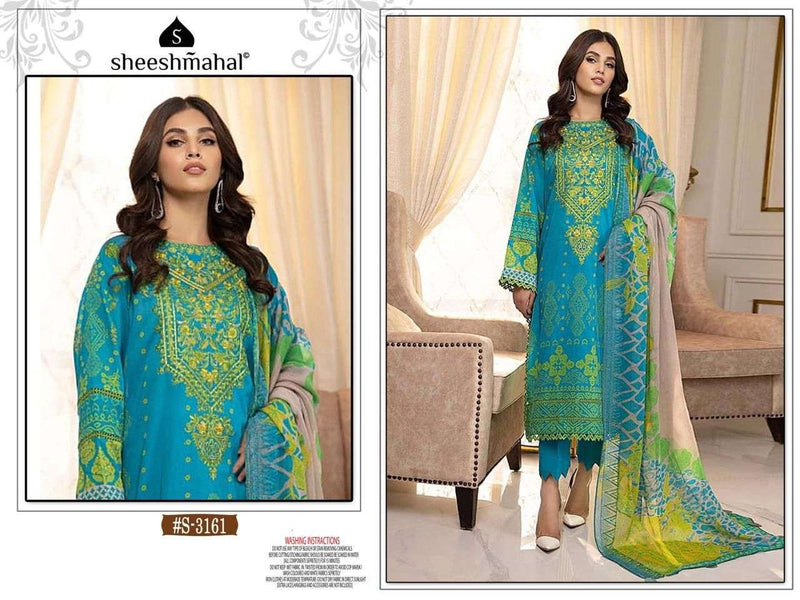 Lawn Collection Vol 2 By Sheeshmahal Amazing Work Pakistani Salwar Kameez Material