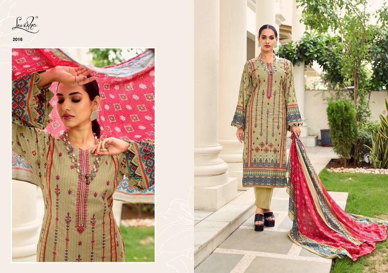 Levisha Sana Samiya Vol 2 Camric Cotton Printed Designer Salwar Kameez