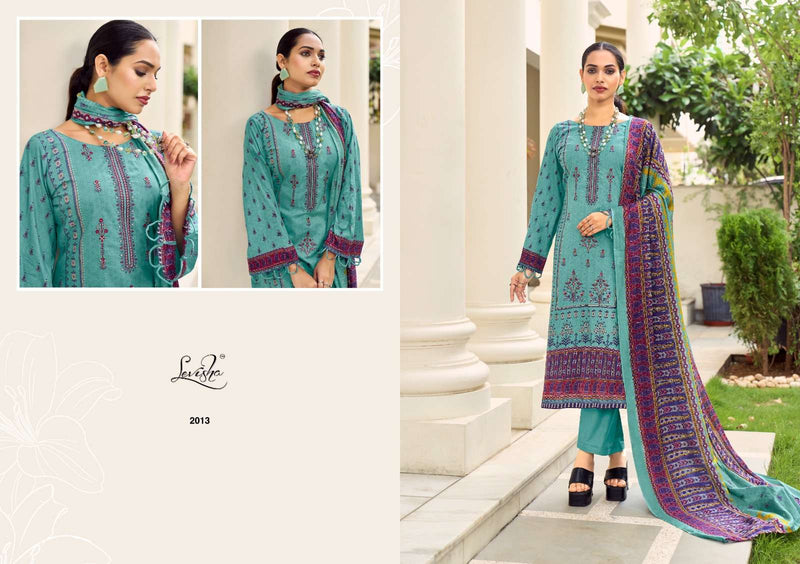 Levisha Sana Samiya Vol 2 Camric Cotton Printed Designer Salwar Kameez