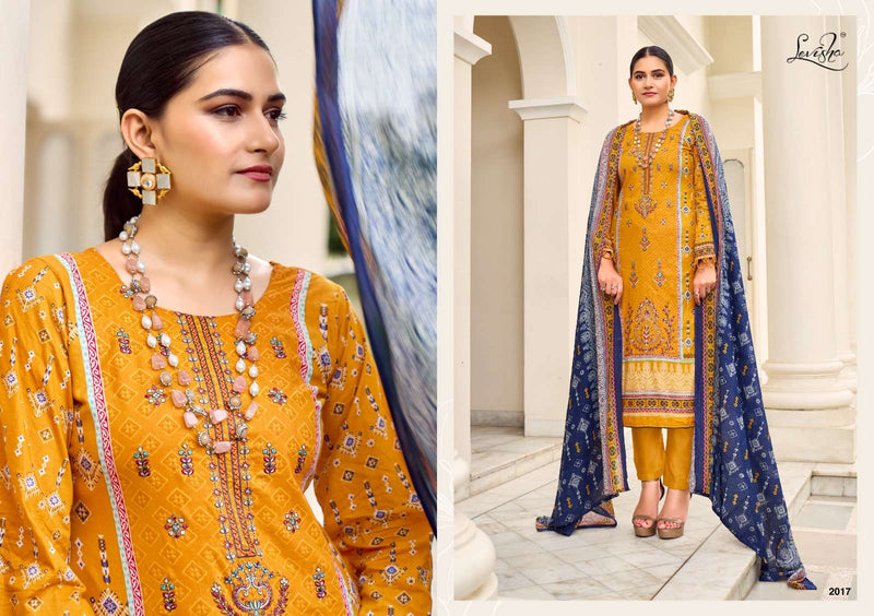 Levisha Sana Samiya Vol 2 Camric Cotton Printed Designer Salwar Kameez