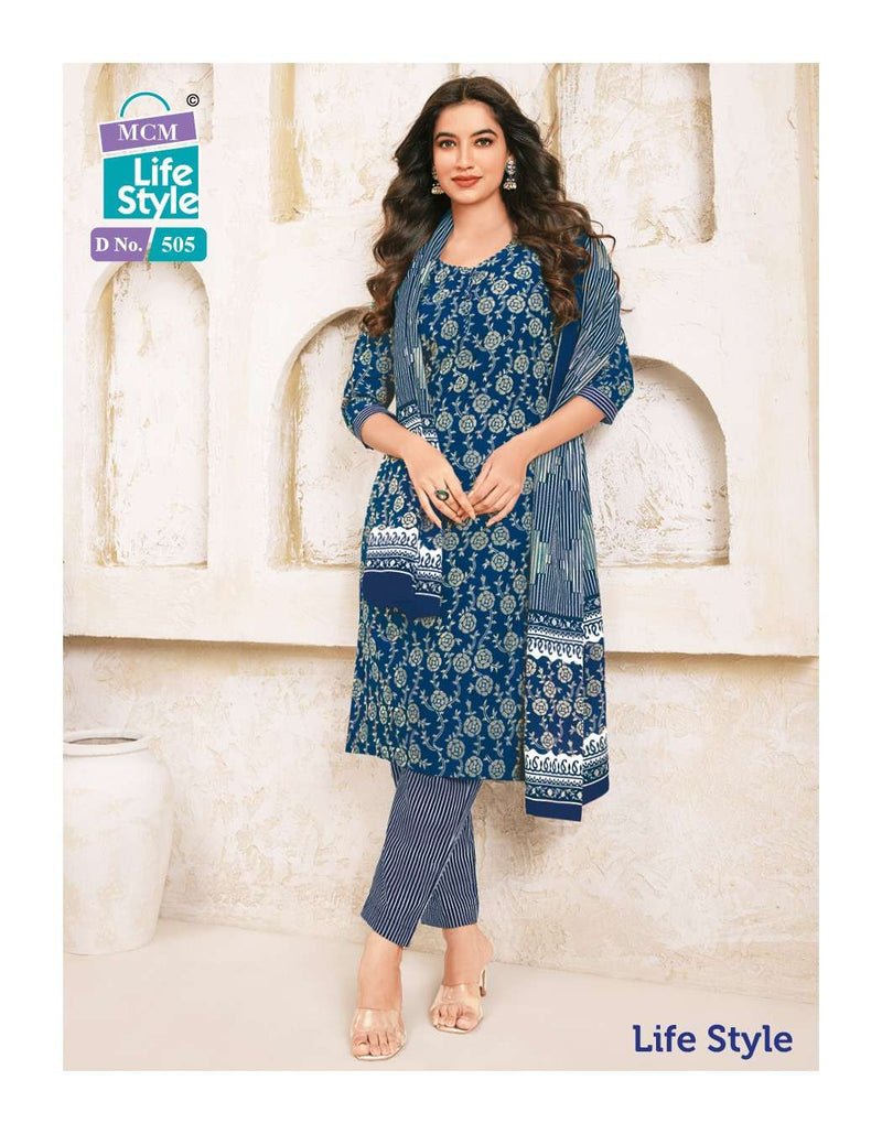 Life Style Vol 5 By Mcm Lifestyle Adorable Readymade Cotton Ladies Suits
