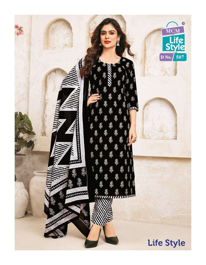 Life Style Vol 5 By Mcm Lifestyle Adorable Readymade Cotton Ladies Suits