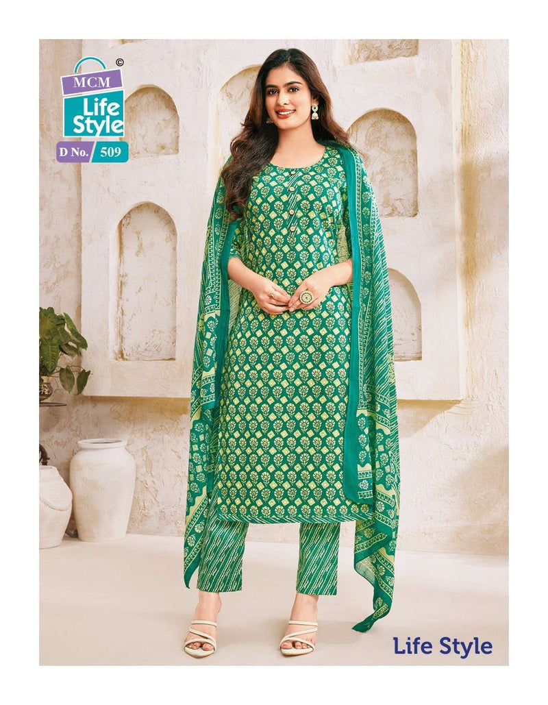 Life Style Vol 5 By Mcm Lifestyle Adorable Readymade Cotton Ladies Suits