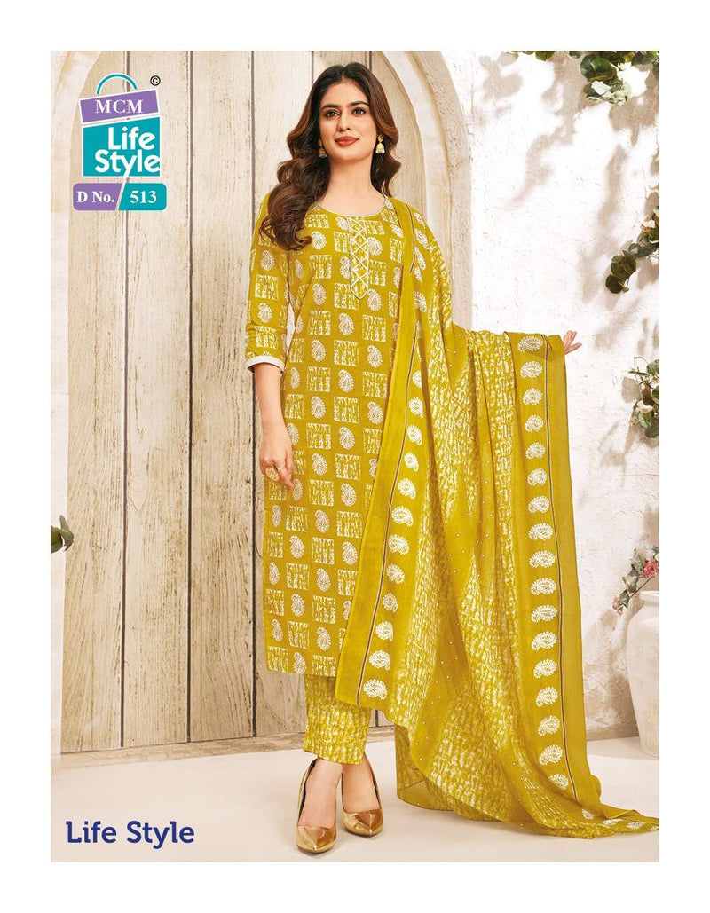 Life Style Vol 5 By Mcm Lifestyle Adorable Readymade Cotton Ladies Suits
