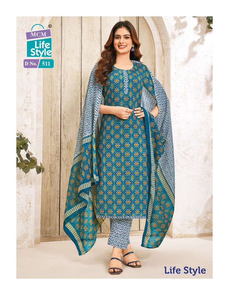 Life Style Vol 5 By Mcm Lifestyle Adorable Readymade Cotton Ladies Suits
