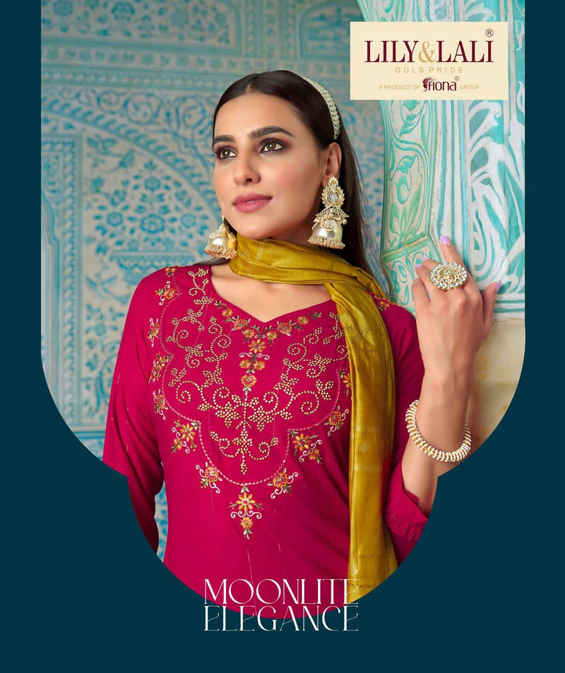 Lily & Lali Present Moonlite Elegance Festival Collection Readymade Fancy Salwar Kameez