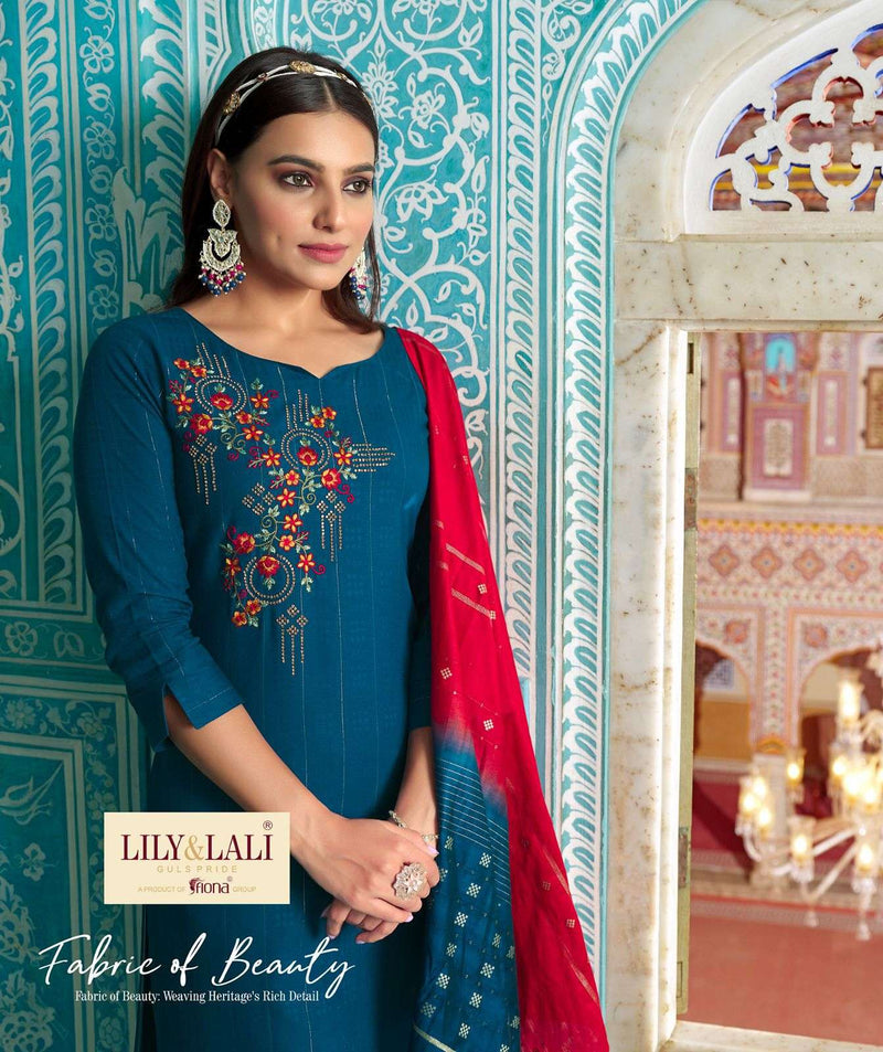 Lily & Lali Present Moonlite Elegance Festival Collection Readymade Fancy Salwar Kameez