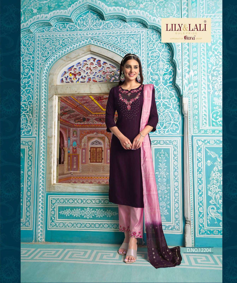Lily & Lali Present Moonlite Elegance Festival Collection Readymade Fancy Salwar Kameez