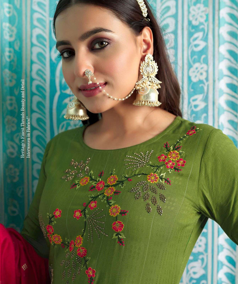 Lily & Lali Present Moonlite Elegance Festival Collection Readymade Fancy Salwar Kameez