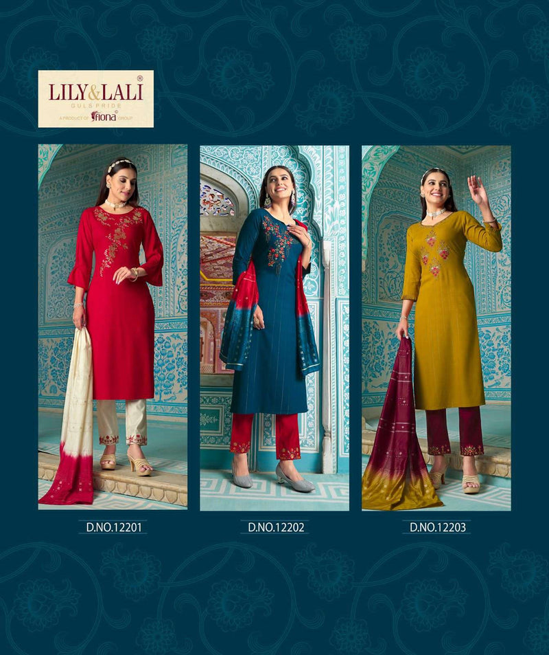 Lily & Lali Present Moonlite Elegance Festival Collection Readymade Fancy Salwar Kameez