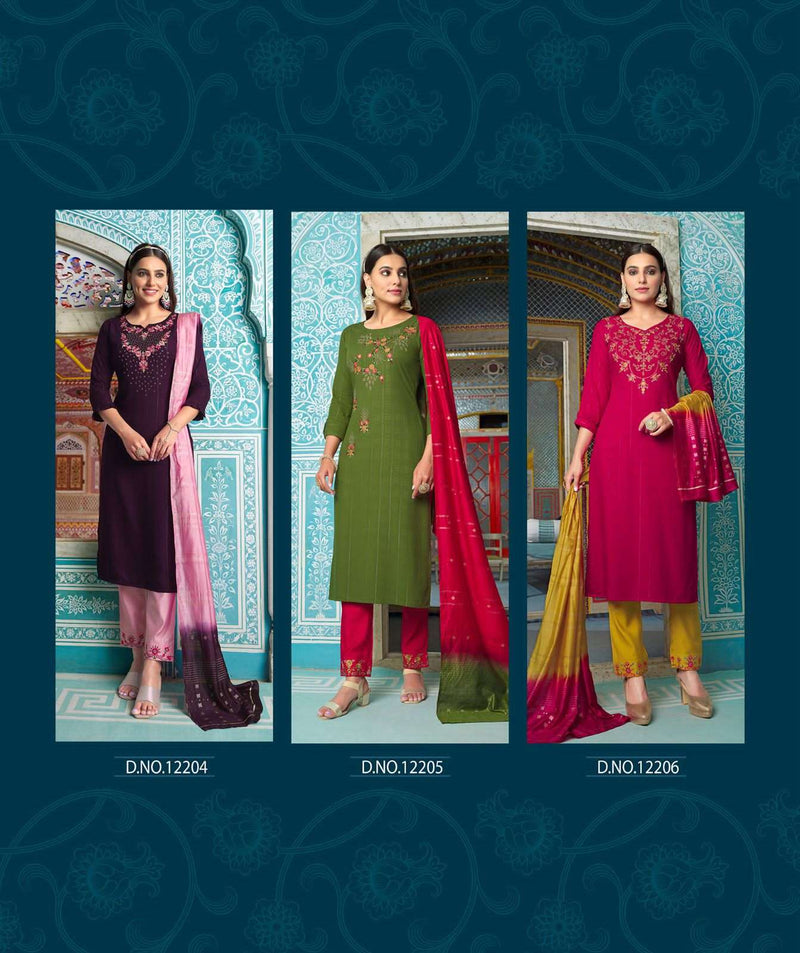 Lily & Lali Present Moonlite Elegance Festival Collection Readymade Fancy Salwar Kameez