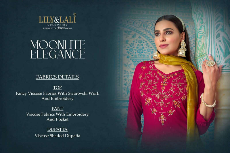 Lily & Lali Present Moonlite Elegance Festival Collection Readymade Fancy Salwar Kameez