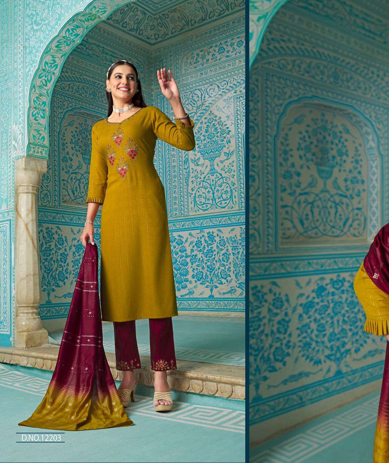 Lily & Lali Present Moonlite Elegance Festival Collection Readymade Fancy Salwar Kameez