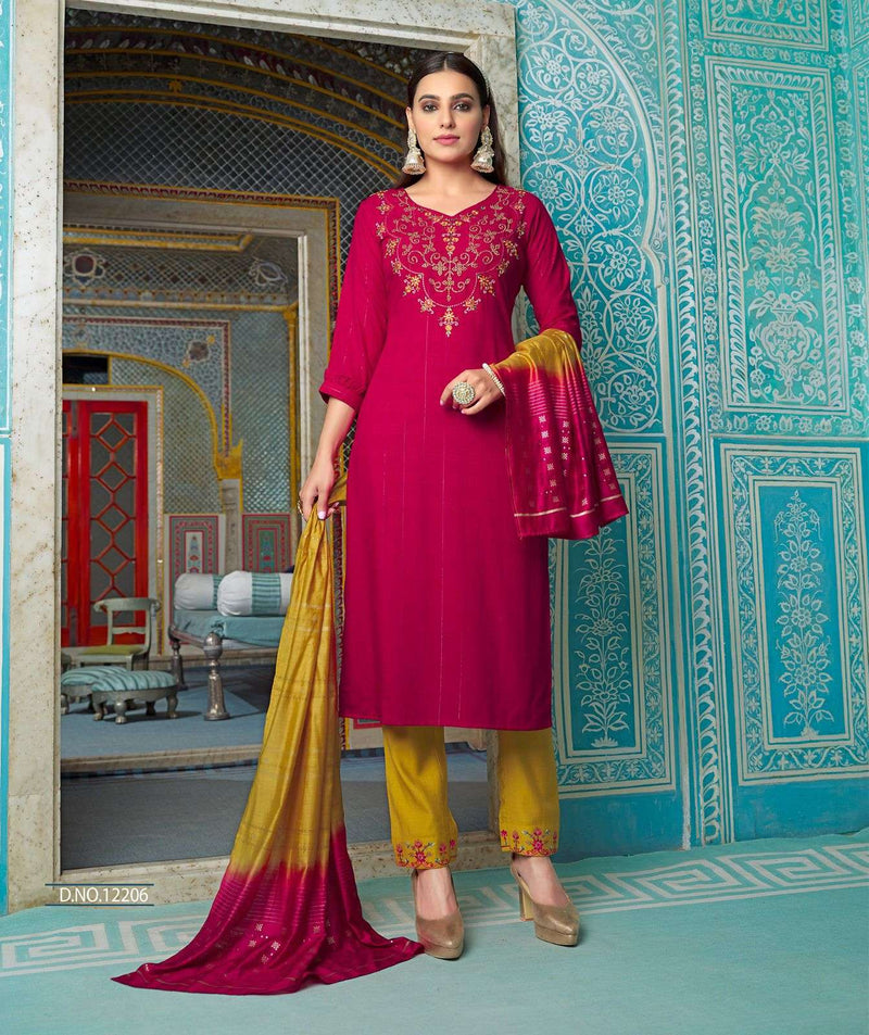Lily & Lali Present Moonlite Elegance Festival Collection Readymade Fancy Salwar Kameez