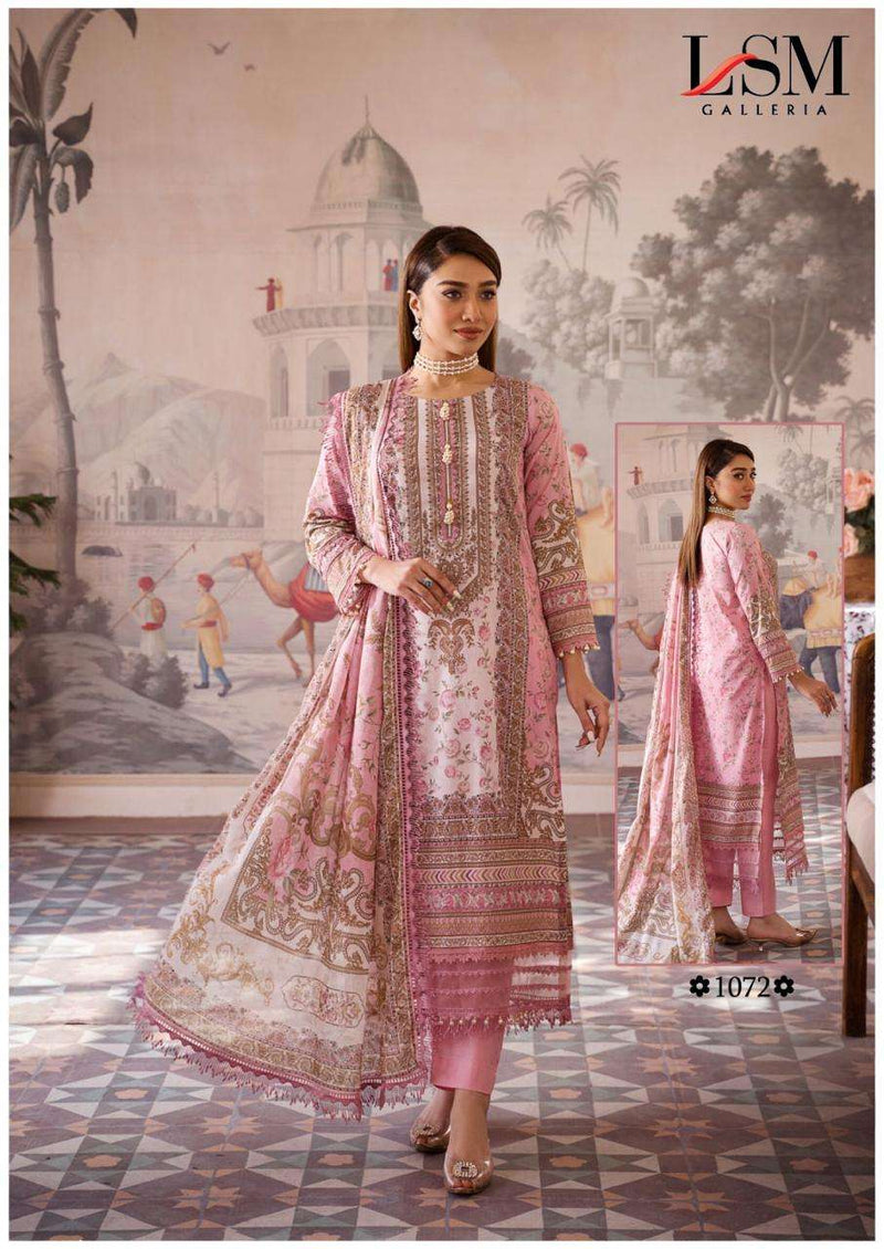Lsm Galleria Parian Dream Vol 8 Pure Heavy Lawn Cotton Salwar Suit