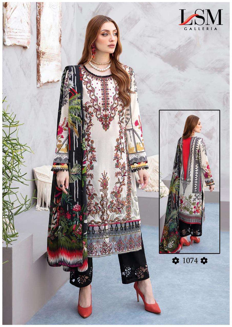 Lsm Galleria Parian Dream Vol 8 Pure Heavy Lawn Cotton Salwar Suit