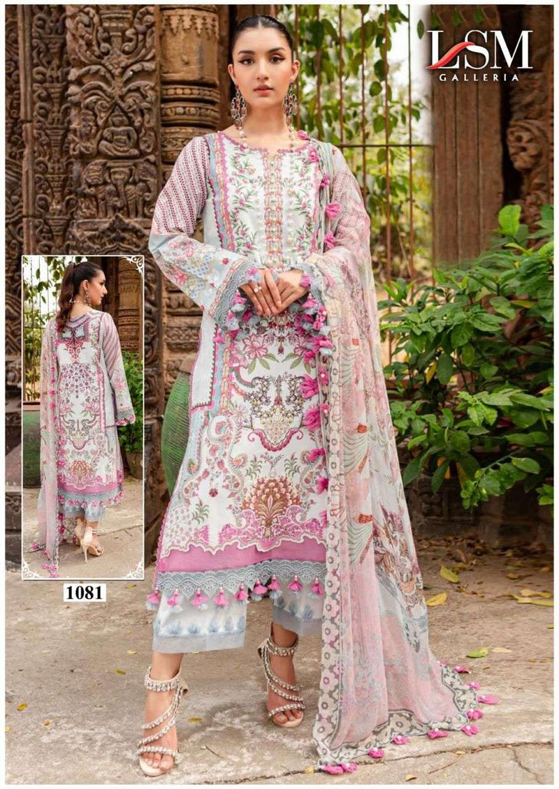 Lsm Galleria Parian Dream Vol 9 Ready Made Collection Lawn Cotton Salwar Suit